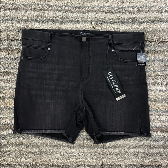 Liverpool Gia Glider Pull-On Shorts Sz 22W NWT | Liverpool Women Mini Shorts NWT - Picture 2 of 15